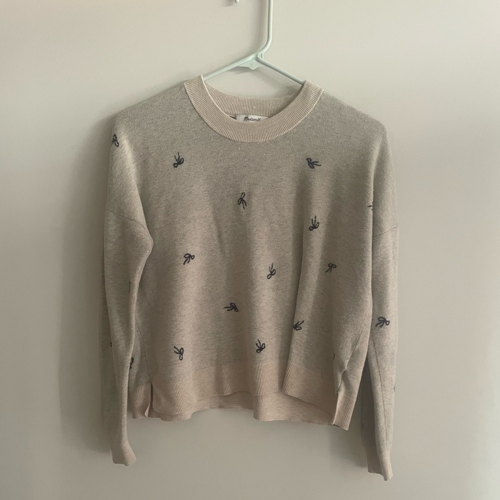 Madewell Bow Sweater